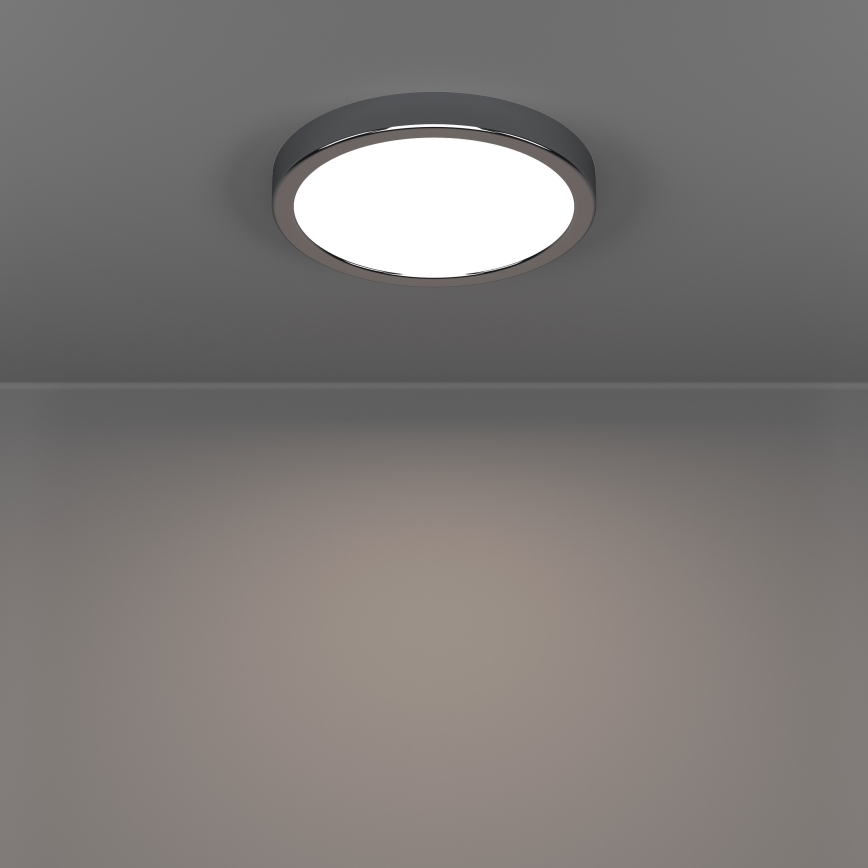 Eglo - LED-Badezimmer-Deckenleuchte LED/11,5W/230V 2700/4000/6500K Ø 21,1 cm IP44 glänzender Chrom