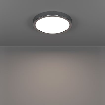 Eglo - Plafonnier LED pour salle de bains LED/11,5W/230V 2700/4000/6500K Ø 21,1 cm IP44 chrome brillant