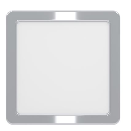 Eglo - Plafoniera LED da soffitto per bagno LED/7W/230V 2700/4000/6500K 15x15 cm IP44 cromo lucido