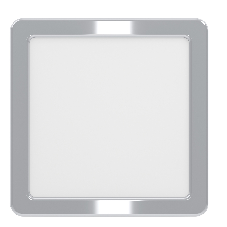 Eglo - Plafonnier LED pour salle de bains LED/7W/230V 2700/4000/6500K 15x15 cm IP44 chrome brillant