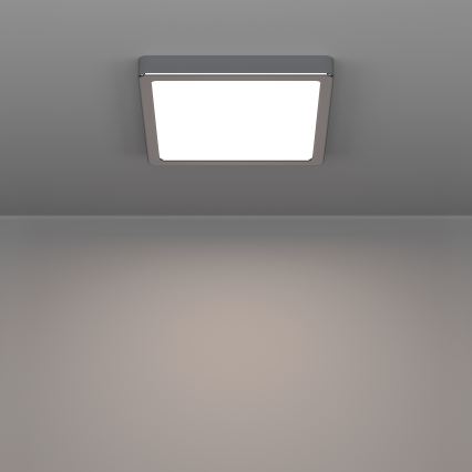 Eglo - LED-Badezimmer-Deckenleuchte LED/10,5W/230V 2700/4000/6500K 22x22 cm IP44 chromglänzend