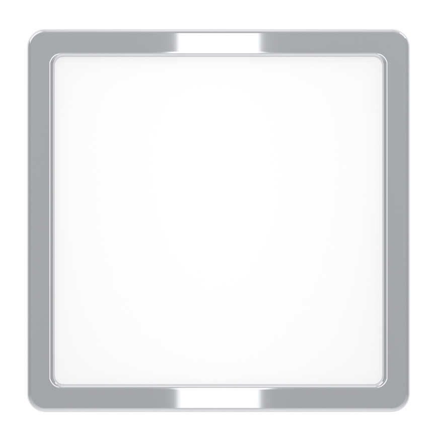 Eglo - LED-Badezimmer-Deckenleuchte LED/10,5W/230V 2700/4000/6500K 22x22 cm IP44 chromglänzend