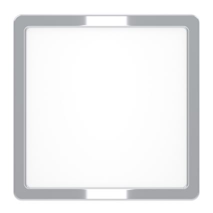 Eglo - Plafoniera da bagno a LED 10,5W/230V 2700/4000/6500K 22x22 cm IP44 cromo lucido
