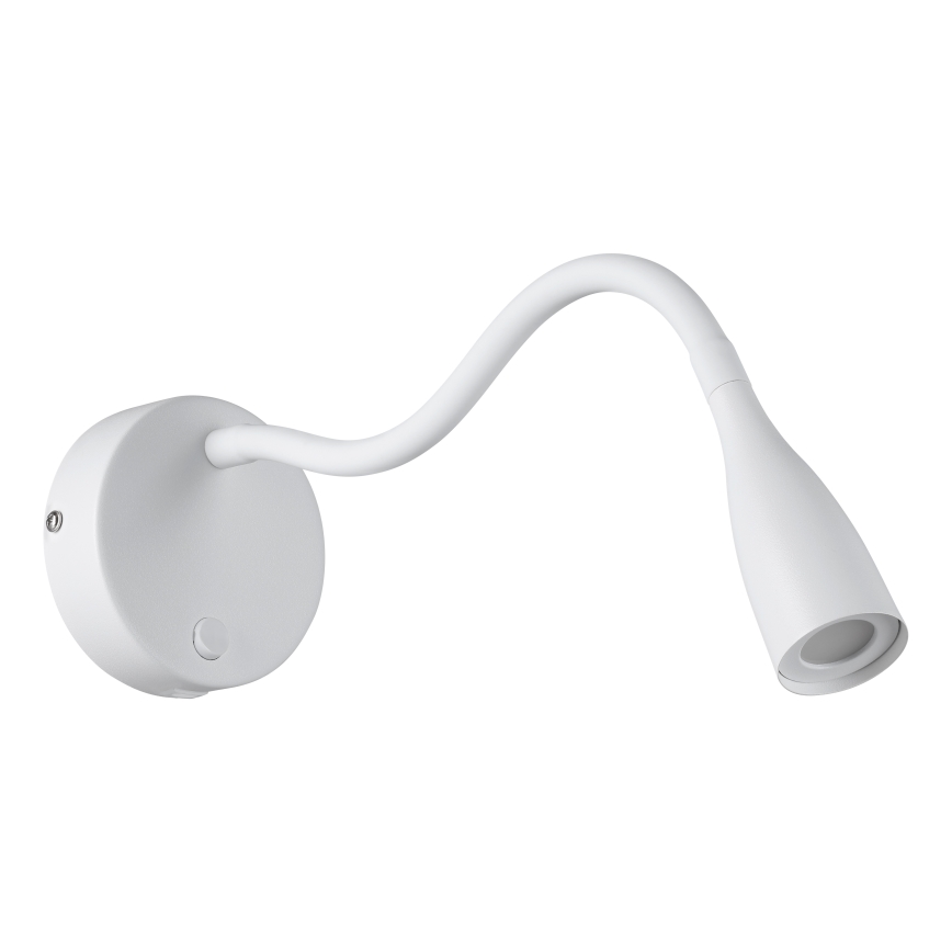 Eglo - Lampada da parete LED flessibile con USB LED/3,8W/230V bianca