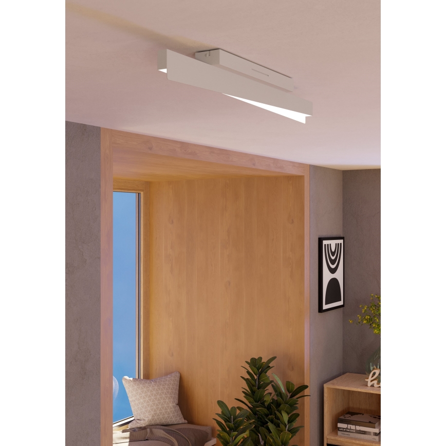 Eglo - LED RGBW Plafoniera dimmerabile LED/13W/230V 2700-6500K grigio