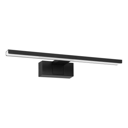 Eglo - Lampada a LED per specchio da bagno, 7W/230V, 3000/4000/6500K, 40 cm, IP44, nero