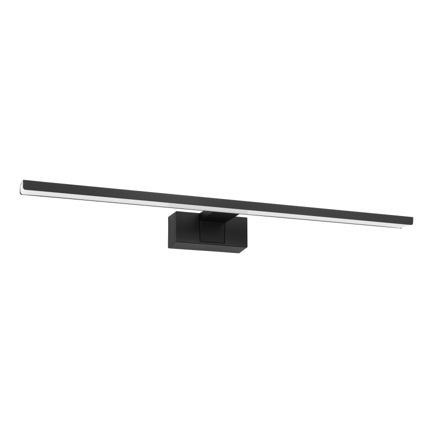 Eglo - Éclairage miroir LED pour salle de bains, 10 W/230 V, 3000/4000/6500 K, 60 cm, IP44, noir