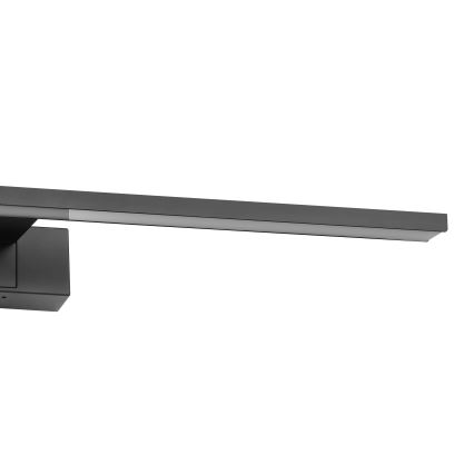 Eglo - Éclairage miroir LED pour salle de bains, 10 W/230 V, 3000/4000/6500 K, 60 cm, IP44, noir
