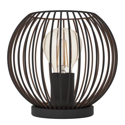 Eglo - Tischlampe 1xE27/60W/230V schwarz
