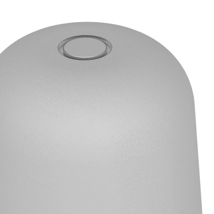 Eglo - Lampada da tavolo ricaricabile da esterno dimmerabile a LED con controllo a sfioramento LED/1,8W/5V 2500/3000/4000K 2500 mAh IP54 grigio