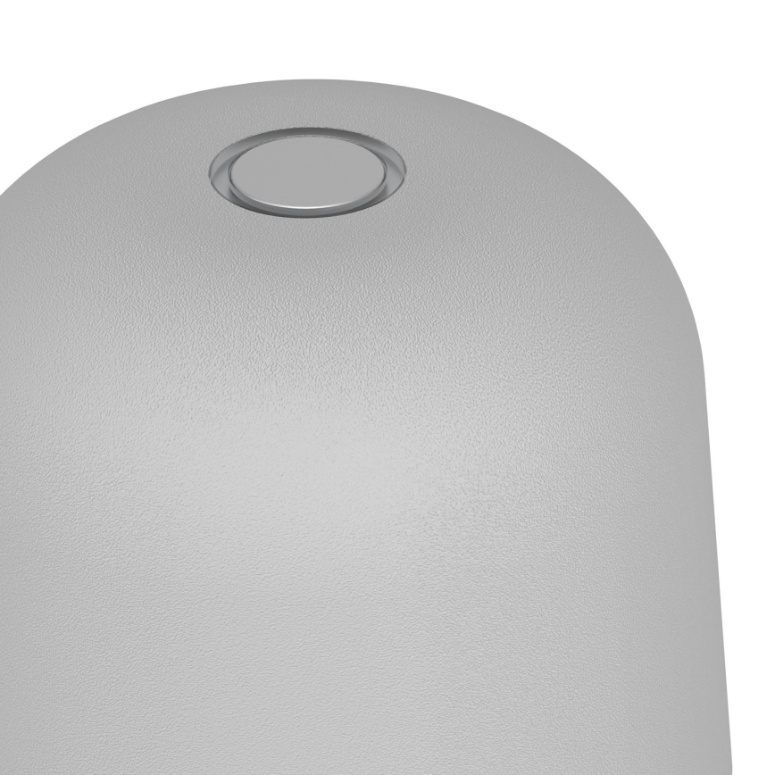 Eglo - LED-dimmbare Outdoor-Tischlampe mit Touch, wiederaufladbar, LED/1,8W/5V 2500/3000/4000K 2500 mAh IP54 grau