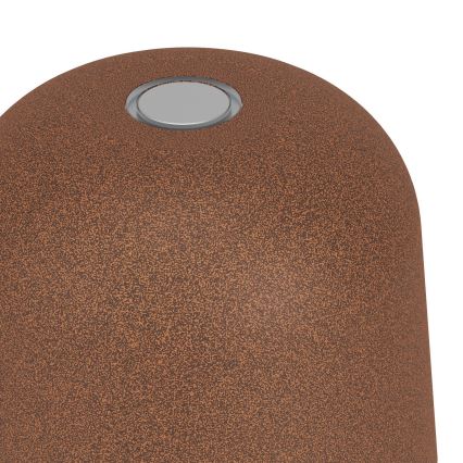 Eglo - dimmbare, wiederaufladbare Außen-Tischleuchte mit Touch-Bedienung LED/1,8W/5V 2500/3000/4000K 2500 mAh IP54 braun