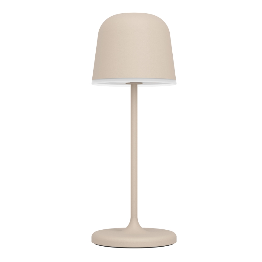 Eglo - Lampe de table d'extérieur tactile LED dimmable et rechargeable LED/1,8W/5V 2500/3000/4000K 2500 mAh IP54 crème