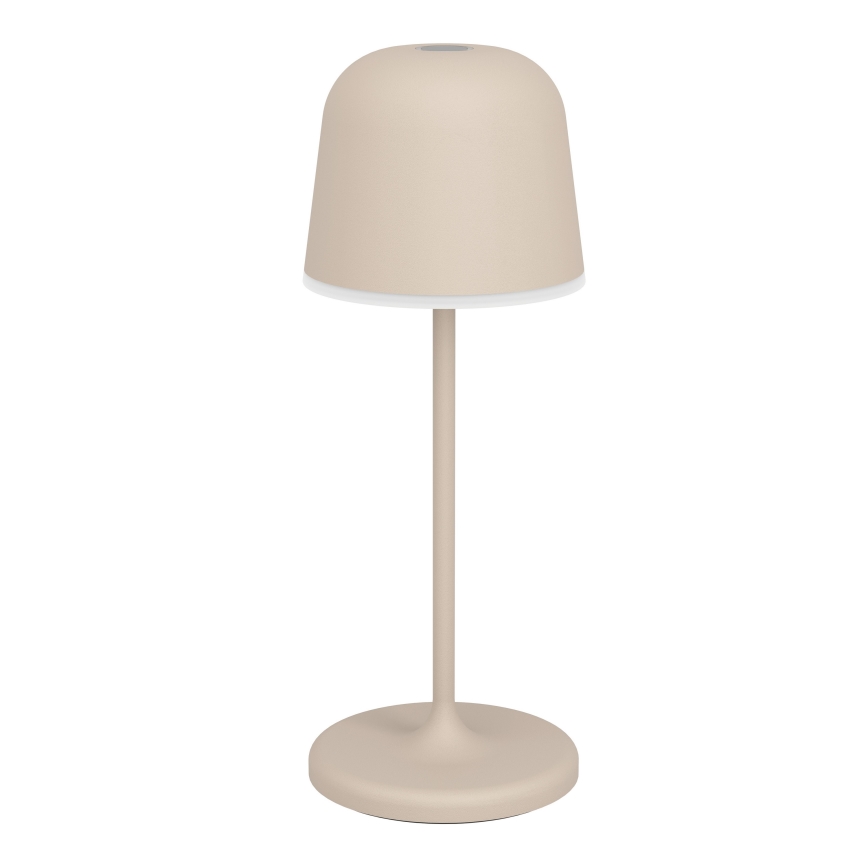 Eglo - LED-dimmbare, wiederaufladbare Außen-Tischleuchte mit Touch-Bedienung LED/1,8W/5V 2500/3000/4000K 2500 mAh IP54 cremefarben