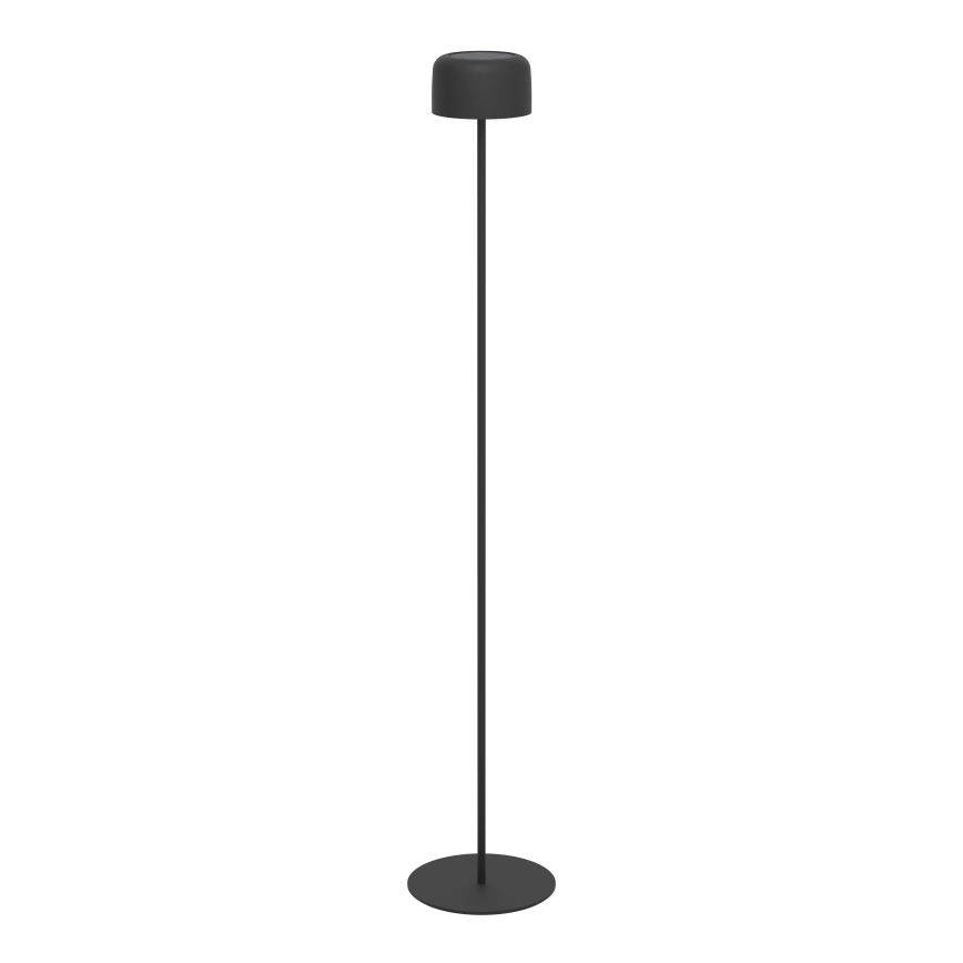Eglo - LED Lampada da terra solare ricaricabile a sfioramento LED/2,8W/3,7V 1800 mAh IP44 nero