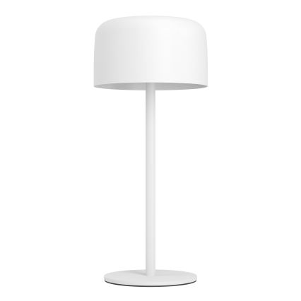 Eglo - Lampe de table tactile solaire à LED rechargeable, LED/2,8W/3,7V 1800 mAh IP44, blanche