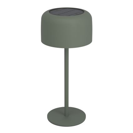 Eglo - LED-Solar-Tischlampe, wiederaufladbar, mit Touch-Bedienung, LED/2,8W/3,7V 1800 mAh IP44, grün