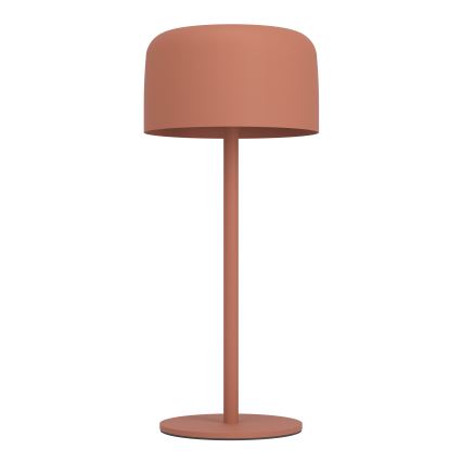 Eglo - Lampada da tavolo solare ricaricabile a LED a sfioramento, LED/2,8W/3,7V 1800 mAh IP44, arancione
