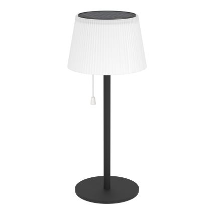 Eglo - LED Solar-Wiederaufladbare Tischlampe LED/2,3 W/3,7 V 3000/4000/6500 K 1800 mAh IP44 schwarz