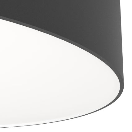 Eglo - Dimmbare RGBW-LED-Deckenleuchte LED/26W/230V 2700-6500K Ø 49 cm schwarz