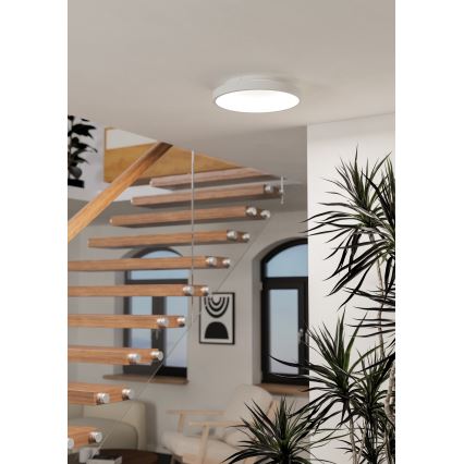 Eglo - Plafonnier LED RGBW dimmable LED/19,6W/230V 2700-6500K Ø 35 cm blanc