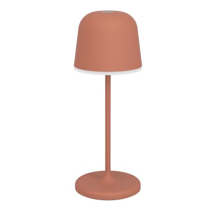 Eglo - LED-stufenlos dimmbare Touch-Tischlampe für den Außenbereich, wiederaufladbar LED/1,8W/5V 2500/3000/4000K 2500 mAh IP54 orange