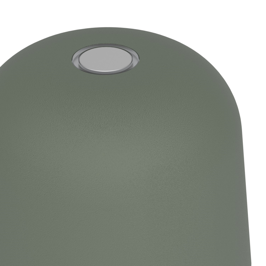 Eglo - Lampada da tavolo ricaricabile LED da esterno dimmerabile con controllo touch LED/1,8W/5V 2500/3000/4000K 2500 mAh IP54 verde