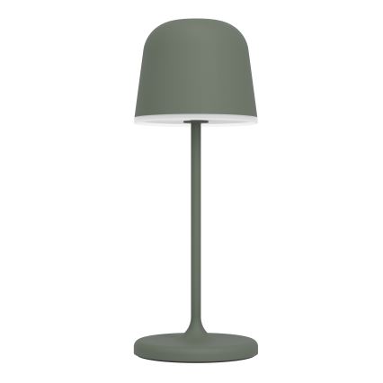 Eglo - Dimmbare, wiederaufladbare LED-Outdoor-Tischlampe mit Touch-Steuerung, 1,8W/5V, 2500/3000/4000K, 2500 mAh, IP54, grün