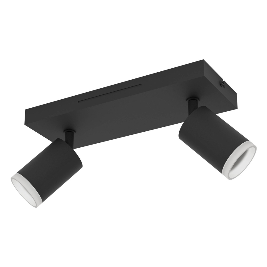 Eglo - Faretto LED RGBW dimmerabile 2xLED/3,7W/230V 2700-6500K nero