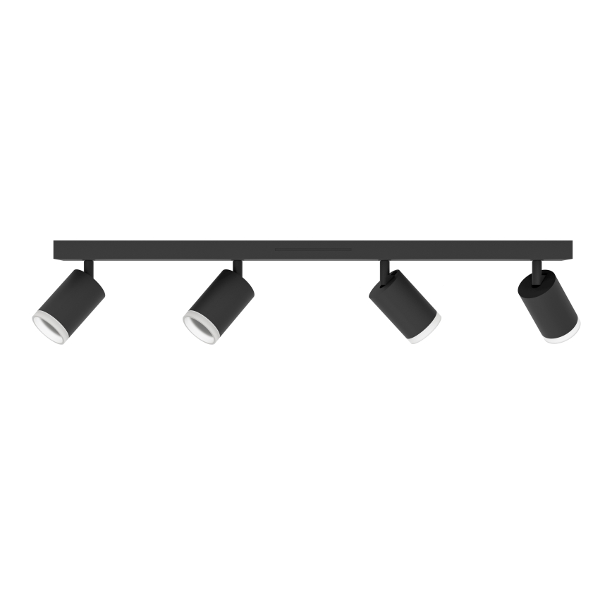 Eglo - Faretto LED RGBW dimmerabile 4xLED/3,7W/230V 2700-6500K nero
