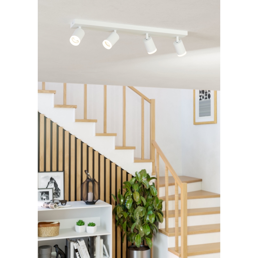 Eglo - LED RGBW dimmbarer Einbaustrahler 4xLED/3,7W/230V 2700-6500K weiß