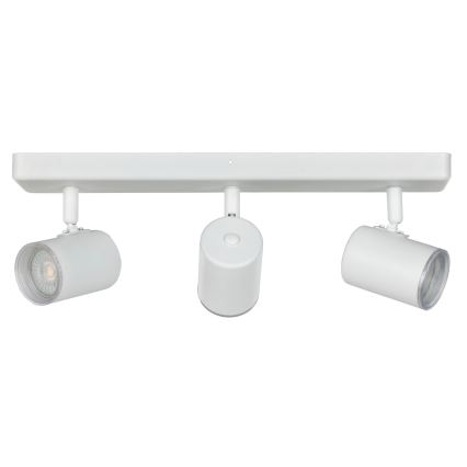 Eglo - Faretto da bagno 3x GU10/5W/230V IP44 bianco