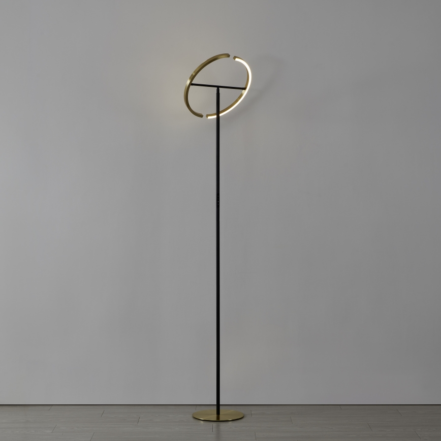 Eglo - Lampadaire LED dimmable 2xLED/8,8W/230V doré/noir