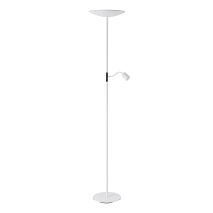 Eglo - Lampada da terra dimmerabile LED/26,5W/230V + LED/4W bianca