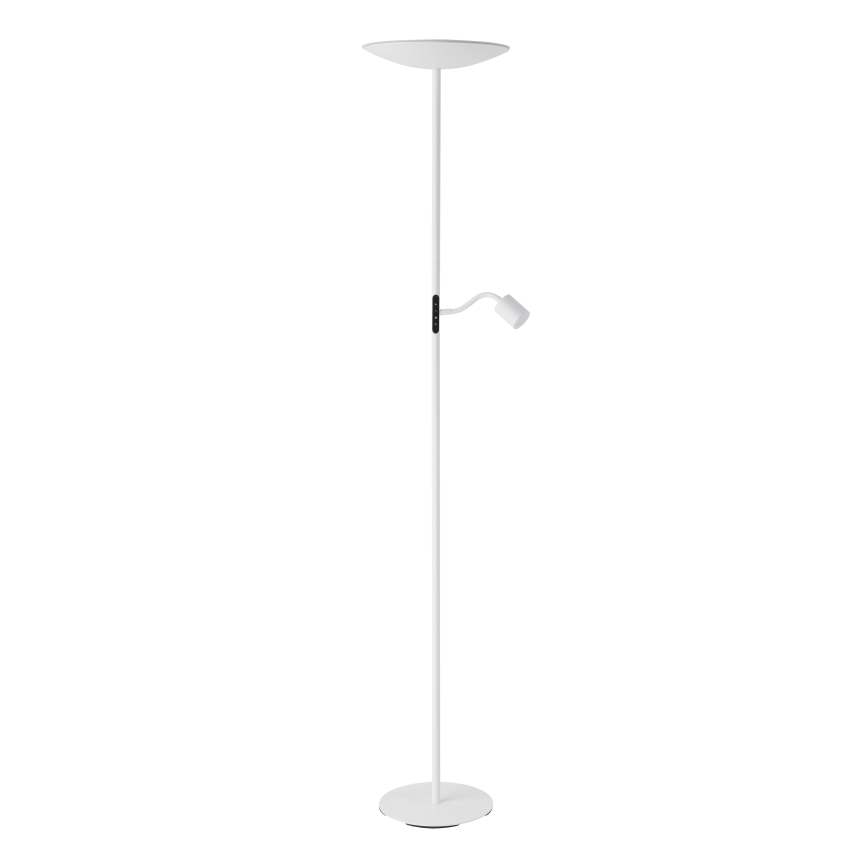 Eglo - lampadaire dimmable à LED LED/26,5W/230V + LED/4W blanc