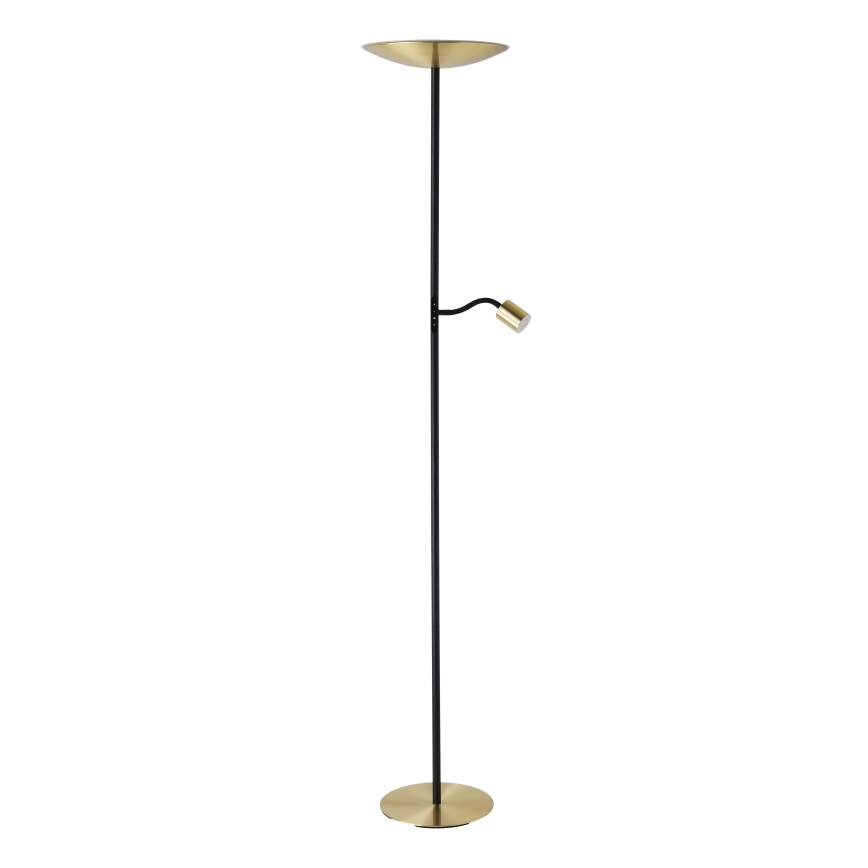 Eglo - Lampada da terra dimmerabile a LED LED/26,5W/230V + LED/4W oro