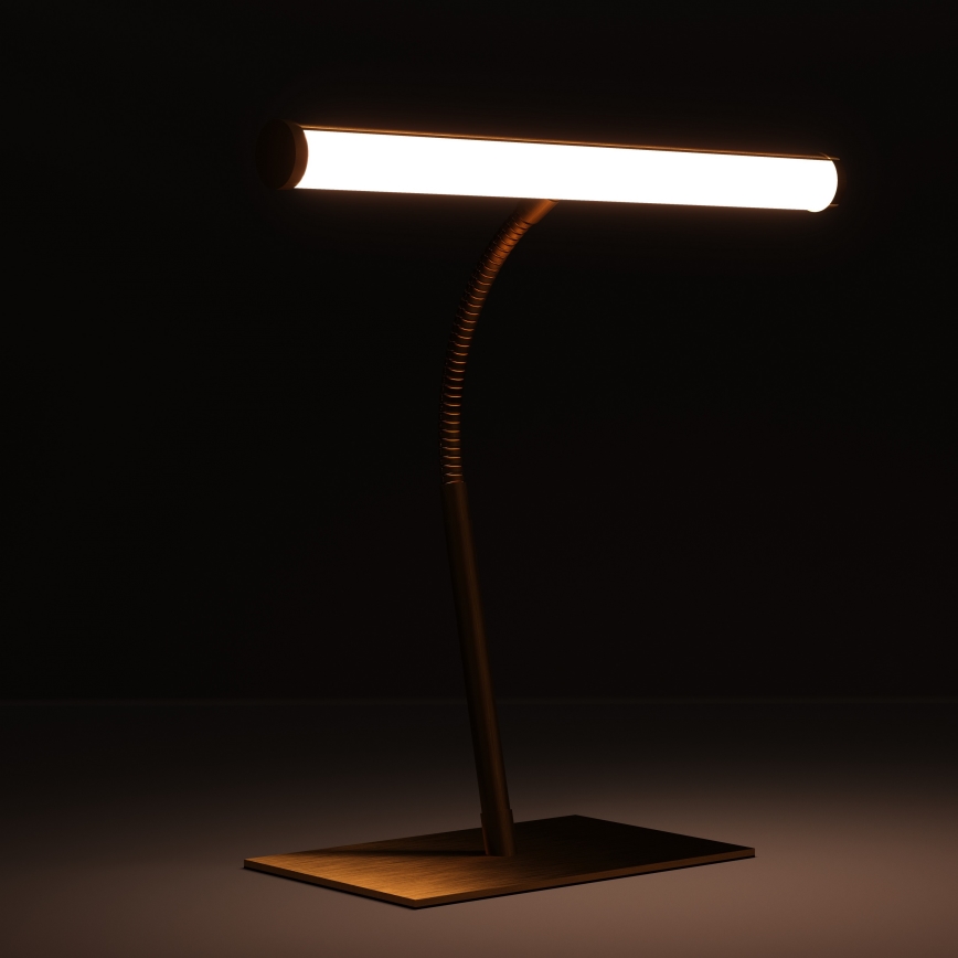 Eglo - Lampada da tavolo dimmerabile a sfioramento LED/5W/230V 2700/4000/6500K dorata