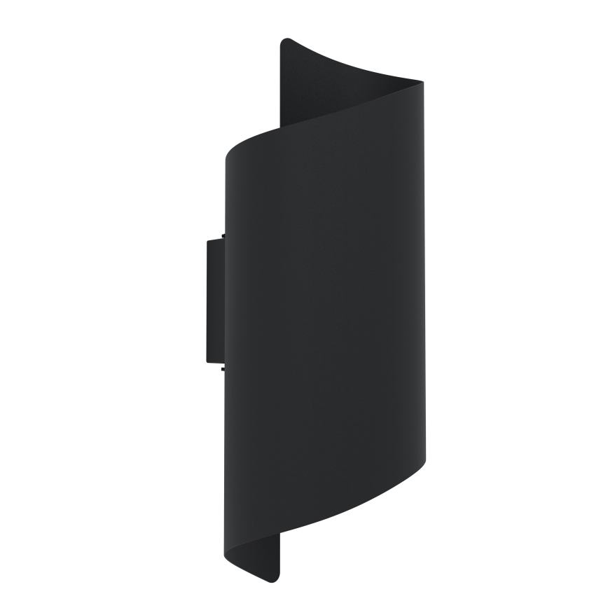 Eglo - LED-Außenwandleuchte 2xLED/4W/230V 2700/4000/6000K IP44 schwarz