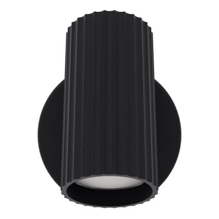 Eglo - Faretto da parete orientabile 1xGU10/5W/230V nero