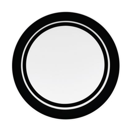 Eglo - Plafonnier LED 24 W / 230 V, 2700 / 4000 / 6500 K, Ø 40 cm, noir