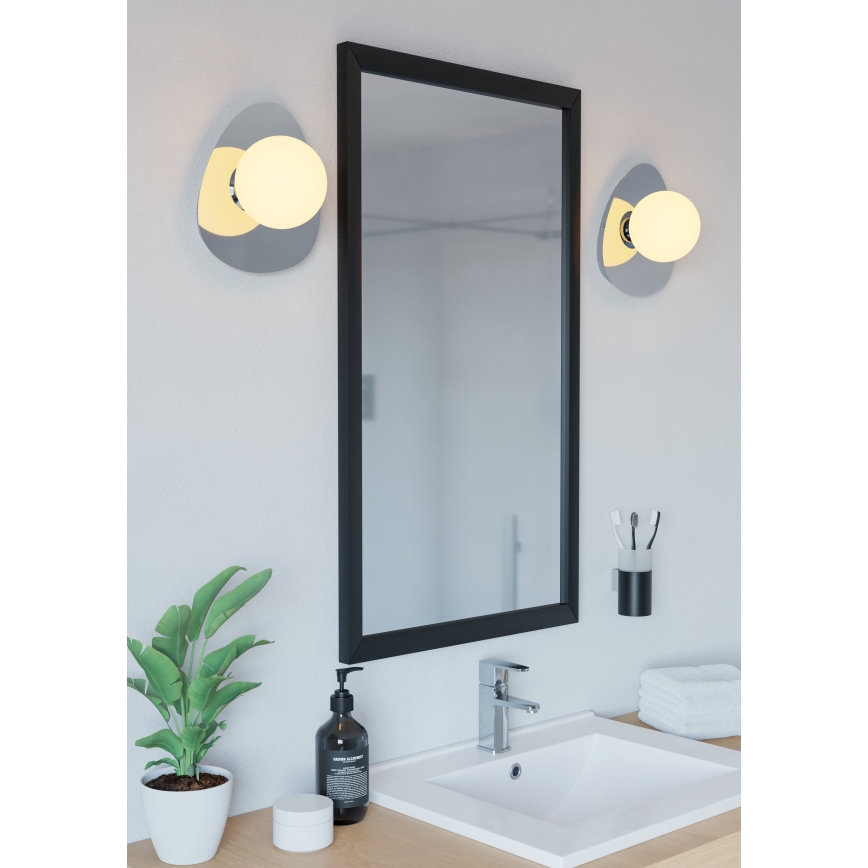 Eglo - LED-Wandleuchte für Badezimmer, 1x G9 / 4,2 W / 230 V, IP44, glänzender Chrom