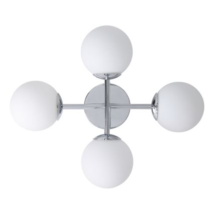 Eglo - Plafonnier LED pour salle de bains, montage en surface 4xG9/4,2W/230V IP44 chrome brillant