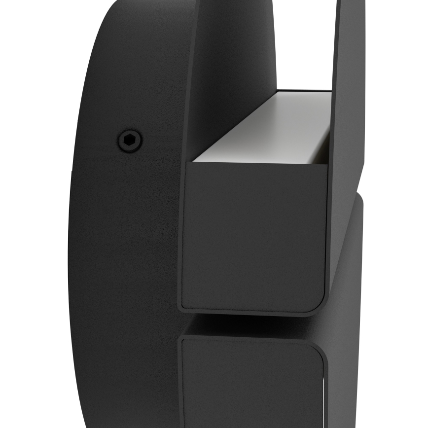 Eglo - LED Außenwandleuchte LED/4,5W/230V 2700/4000/6500K IP44 schwarz