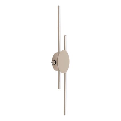 Eglo - LED-Wandleuchte LED/20W/230V + LED/0,91W beige