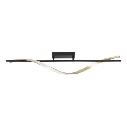 Eglo - LED-Deckenleuchte LED/20W/230V 2700/4000/6500K schwarz/gold