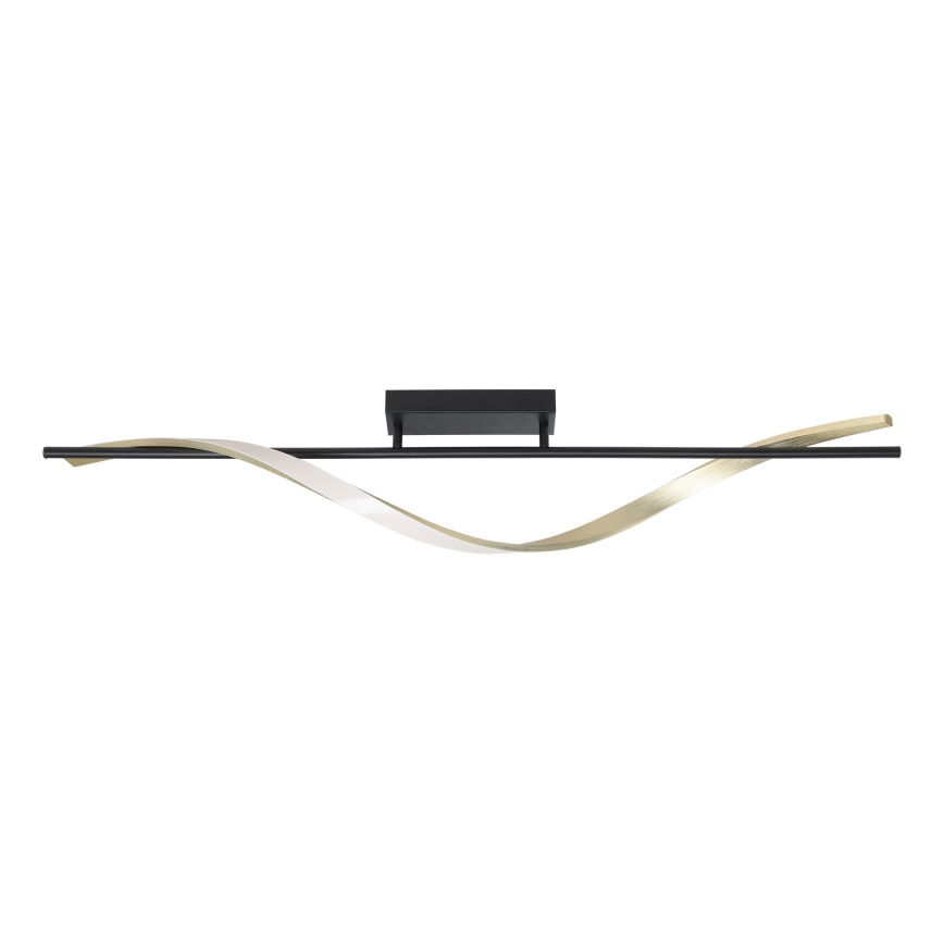 Eglo - Plafoniera LED 20W/230V 2700/4000/6500K nero/oro