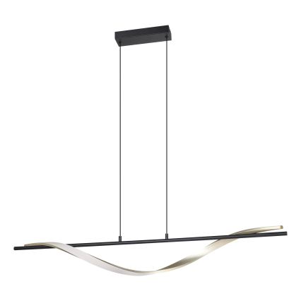 Eglo - Suspension LED sur câble LED/20W/230V 2700/4000/6500K noir/doré