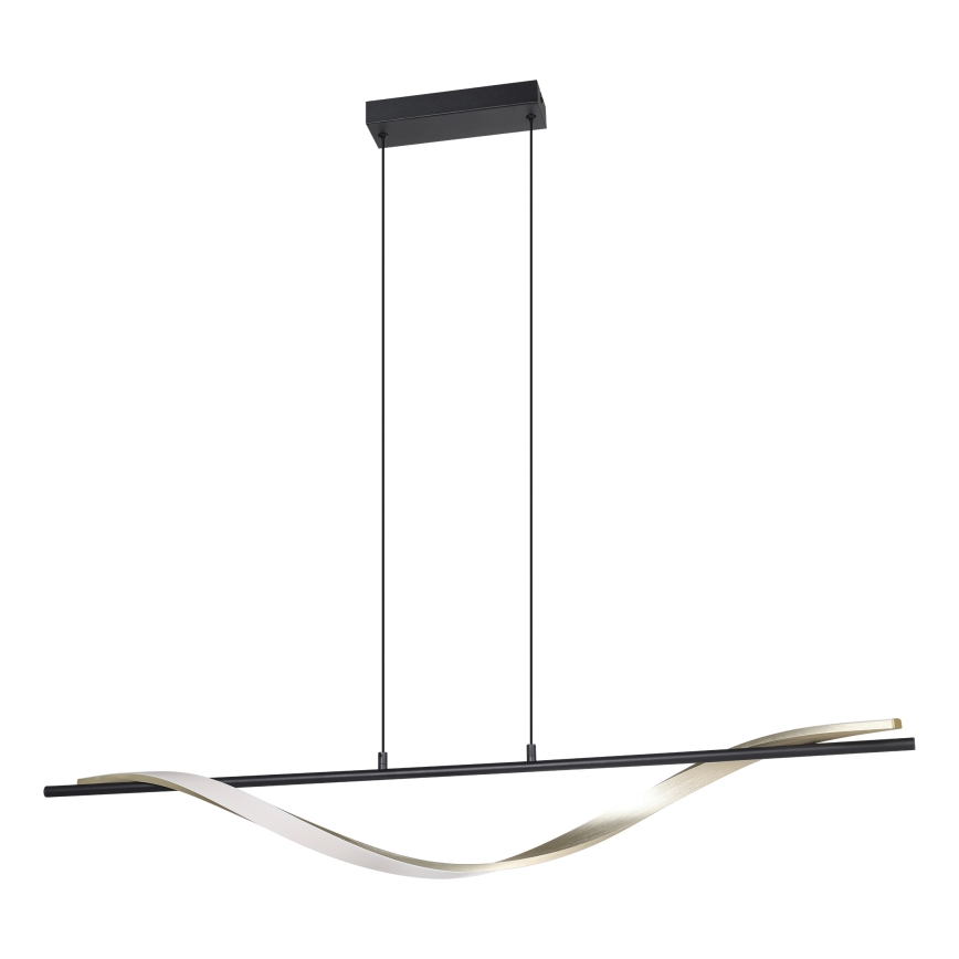 Eglo - Suspension LED sur câble LED/20W/230V 2700/4000/6500K noir/doré