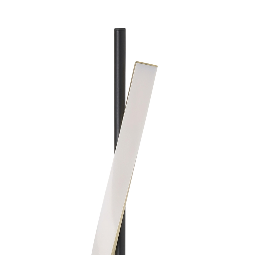 Eglo - Lampada da terra dimmerabile a LED LED/20W/230V 2700/4000/6500K nero/oro