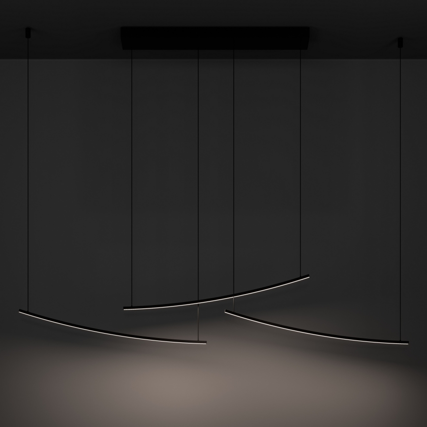 Eglo - Lampada a sospensione dimmerabile LED/22W/230V 2700/4000/6500K nero